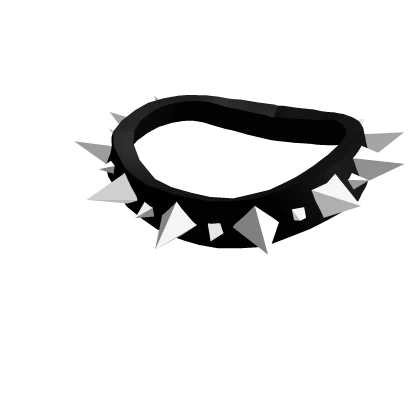 Black Spiked Collar