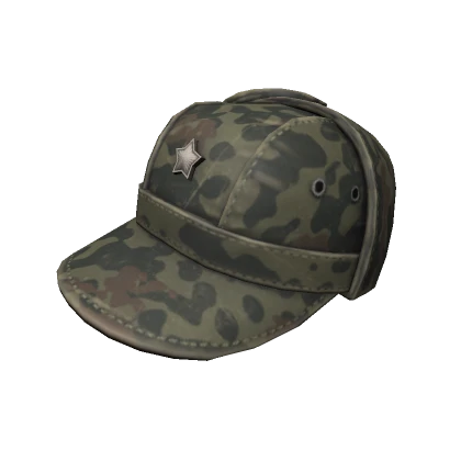 Camo Afghanka Cap