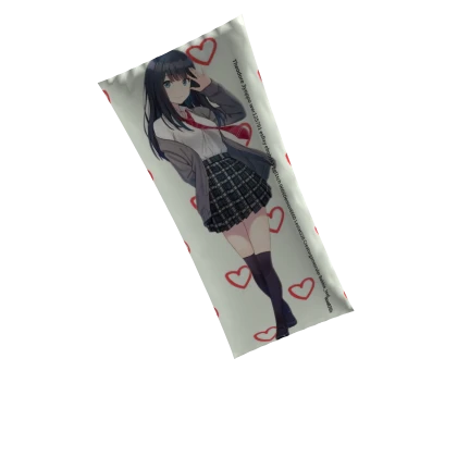 Cute girl pillow