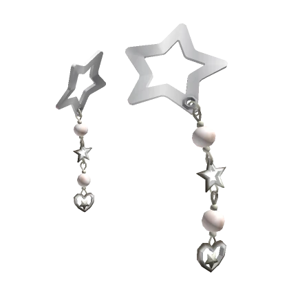 Silver Charm Starclips