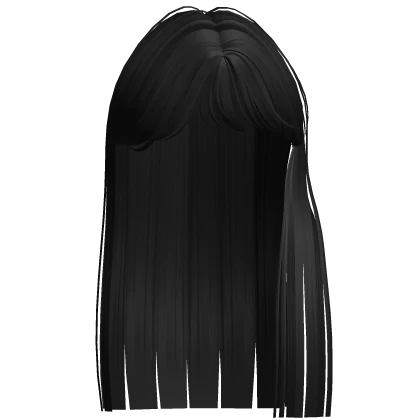Long Over The Shoulder Hime Cut
