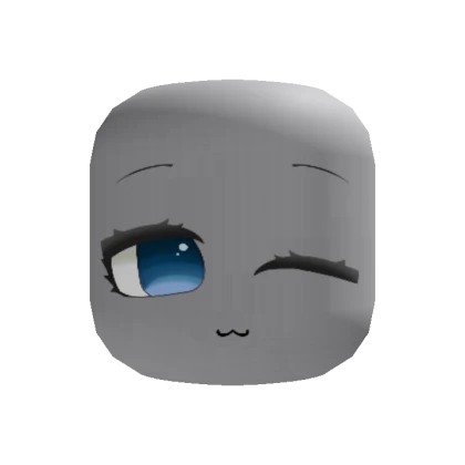 Ocean Blue Cute Pretty  Winky Cute Pretty Chibi Ey