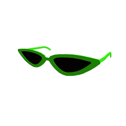 Green Retro Glasses