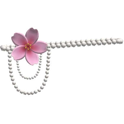 Sakura Flower Pearl Waist Belt 3.0