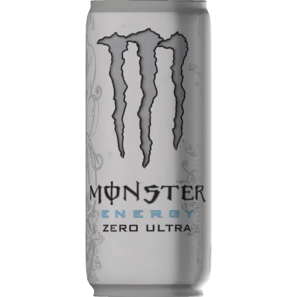 Holdable Right Ultra Monster Energy White Drink
