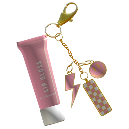 Preppy Keychain Lipgloss 3.0 Pink