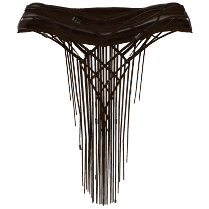  3.0 Esoteric Gaian Temprit Bead Brown Waist Rope