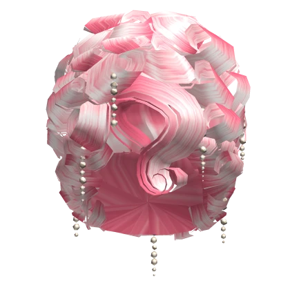 Victoria's Victorian Pearl Updo (rose)