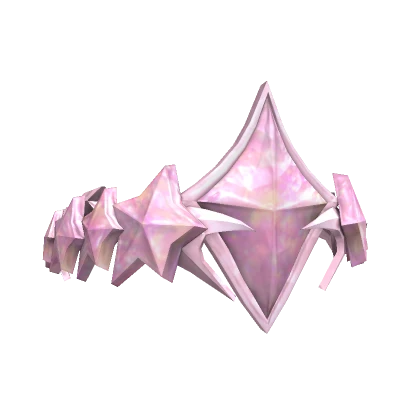 Iridescent Pink Opalite Crown