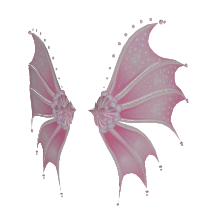 Mermay Wings in Pink Coral