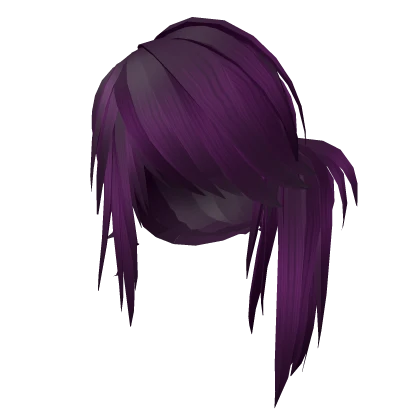 Scene Low ponytail in Dark Purple