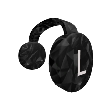 Black Sparkle Time Clockwork Headphones