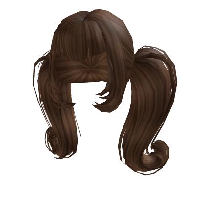 Monstrous Vampire Pigtails in Brown
