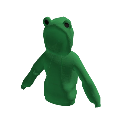 Frog Hoodie - Green