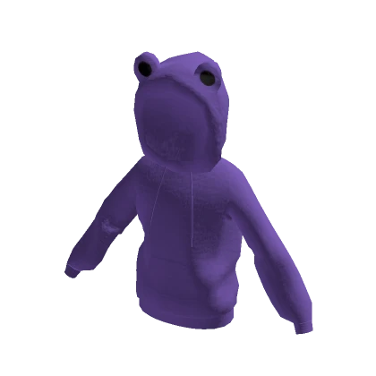 Frog Hoodie - Purple