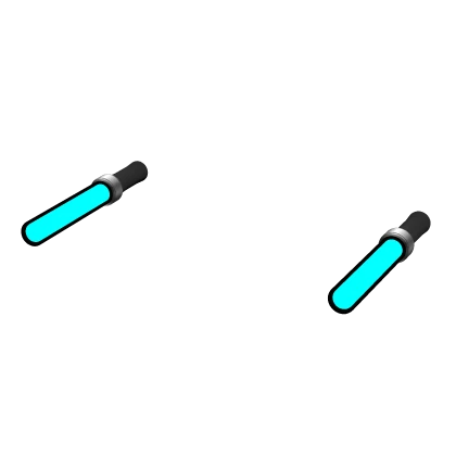 (Hand) Blue Glowsticks