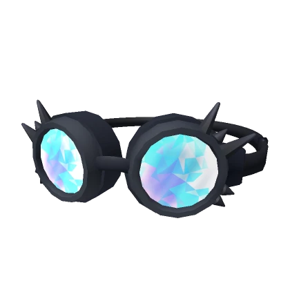 Blue Kaleidoscope Goggles 