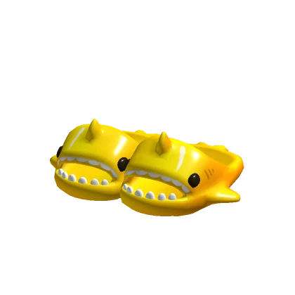 3.0 Golden Shark Slippers