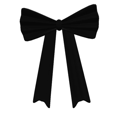 Small Black Bow