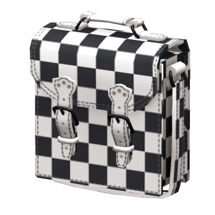 Checker Satchel