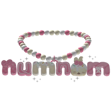 ˶˃ ᵕ ˂˶ cute NUM NOM necklace