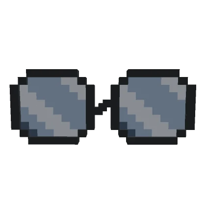 Black Pixel Glasses