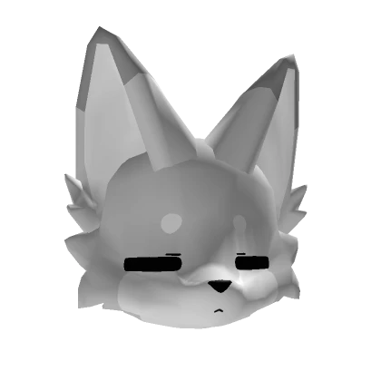 White Sleepy Kemono Fox 2