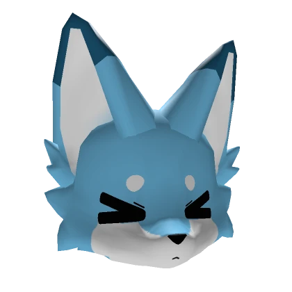 Light Blue Flustered Kemono Fox