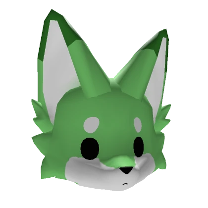 Green Cartoon Kemono Fox