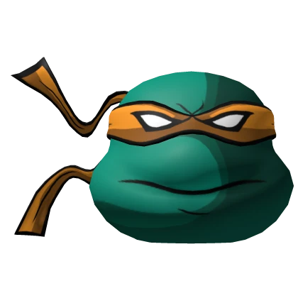 2003 Orange Ninja Head