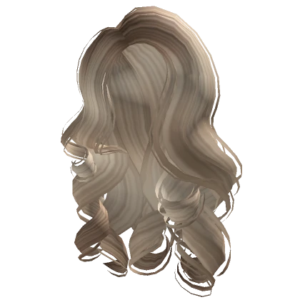 Long Lush Curls in Platinum Blonde