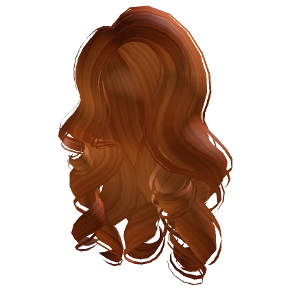 Long Lush Curls in Orange Ginger