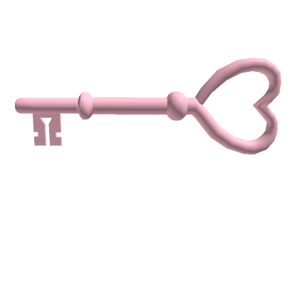 Pink Heart Key