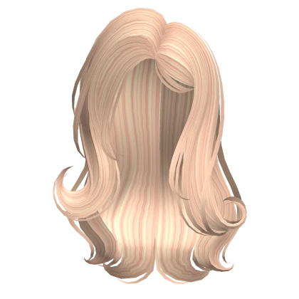 Fluttershy's Cute Gentle Shy Hair in Blond