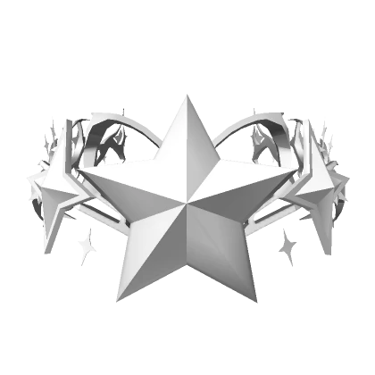 Silver Star Cyber Sigil Crown (2.0) - Discontinued