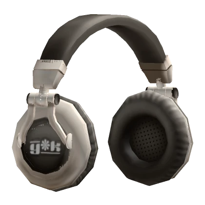 Simple Y3K Headphones [Beige]