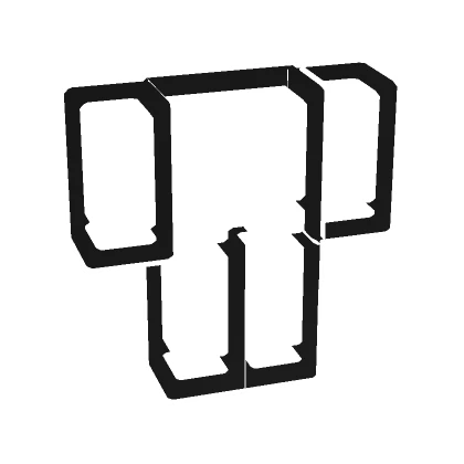 (1.0) Black White Double Outline Avatar