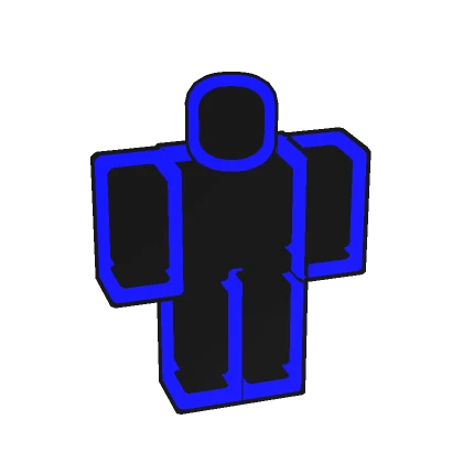 (1.0) Blue Black Double Outline Full Avatar