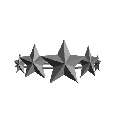 Silver Star Crown