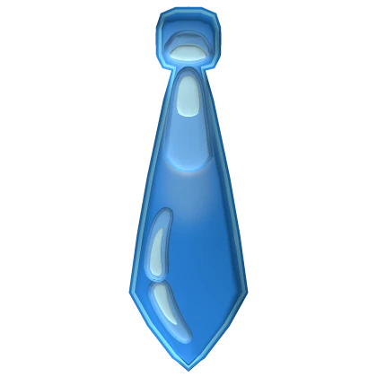Frutiger Aero Bubble Tie (Blue)
