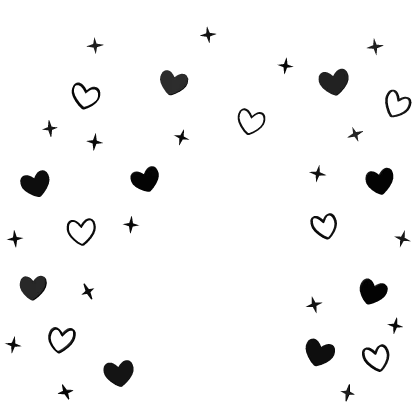 heart aura (black)