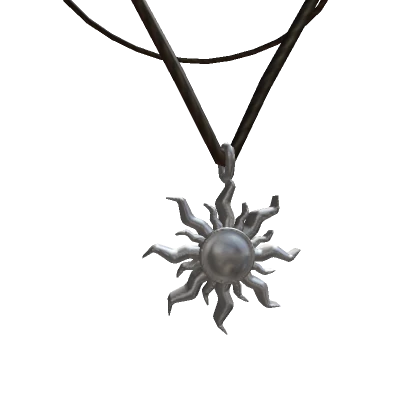 Sun Necklace 🔆 (1.0) - Silver