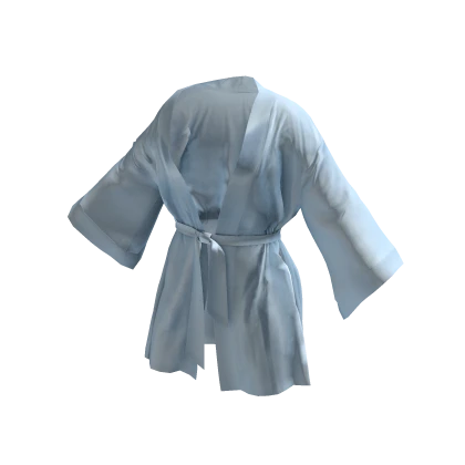 Silk Robe (Blue)