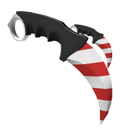 Christmas Dual Karambits