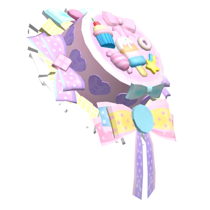 decora kandi kawaii pastel victorian headdress