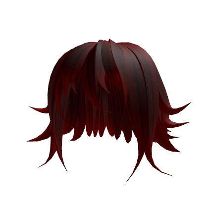 Red Full Demon Sword Hair V1