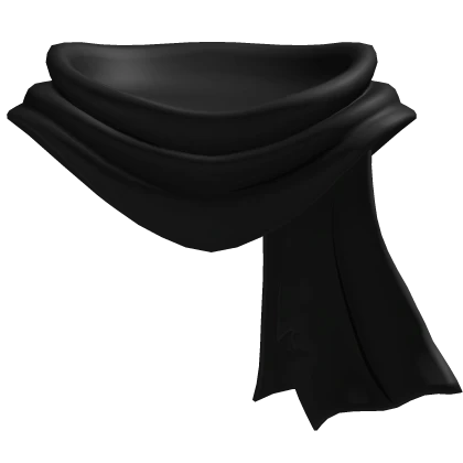 Ryuma Black  Neck Scarf