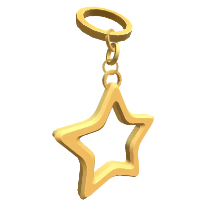 Golden Star Keychain (1.0)