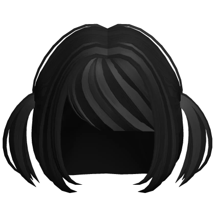 ꒰♡꒱ adorable black baby pigtails