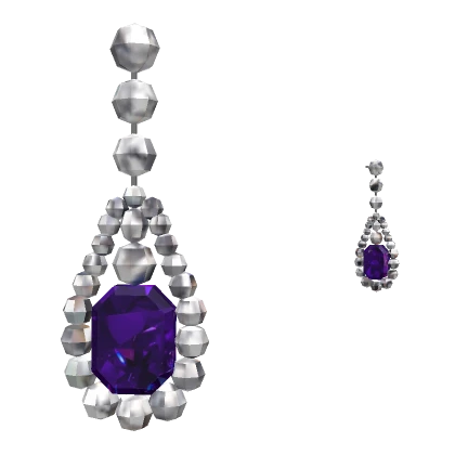 Fancy Amethyst Earrings